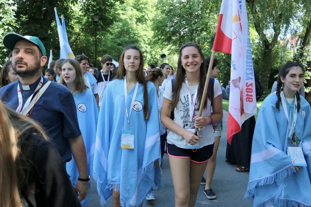 Pielgrzymka ŚDM do Powsina