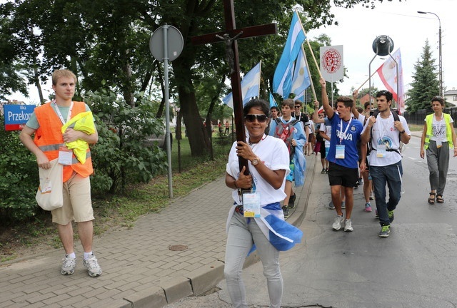 Pielgrzymka ŚDM do Powsina