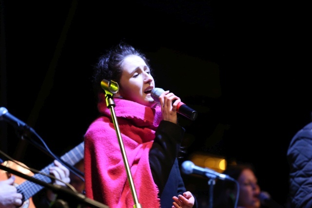 Fausystem i goście - przed koncertem dla uczestników ŚDM