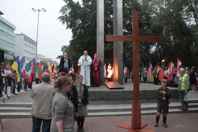 Z krzyżem ulicami Gdyni