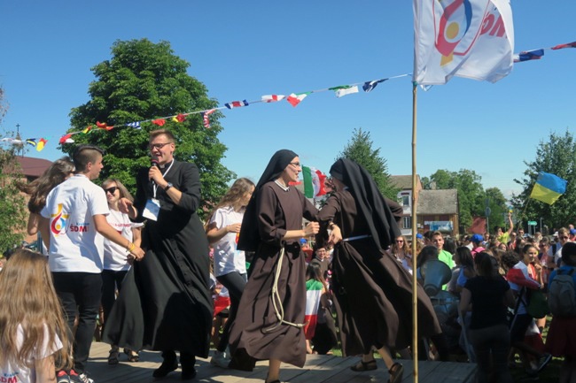 Pielgrzymi ŚDM w Wysokim Kole