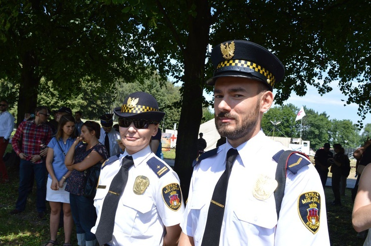 Pokaz służb zabezpieczających ŚDM