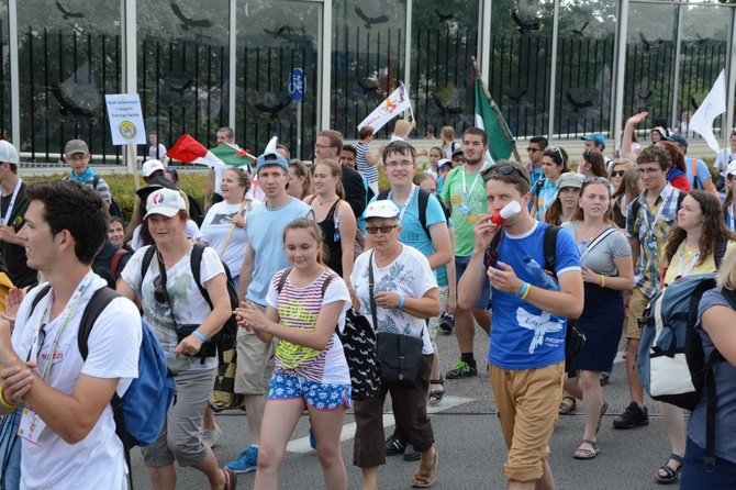 Marsz młodego Kościoła przez Opole