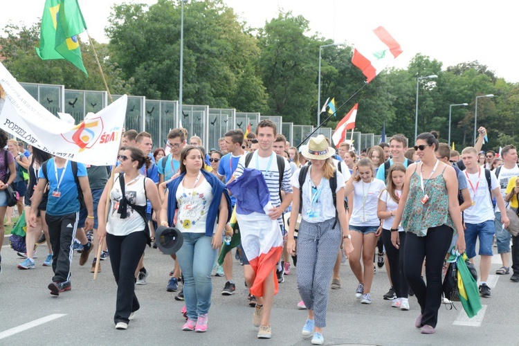 Marsz młodego Kościoła przez Opole