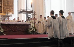 Msza św. w bazylice Mariackiej
