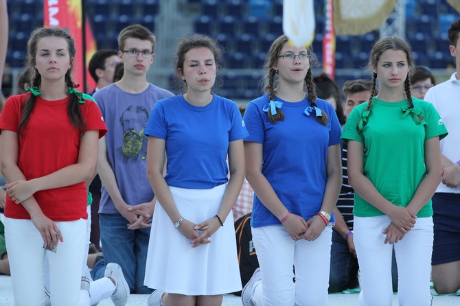 Adoracja Najświętszego Sakramentu na Arenie