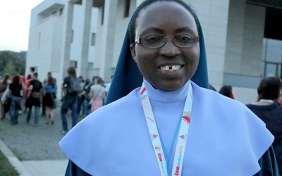 Siostra Mary Grace Obaje ze Zgromadzenia Córek Bożej Miłości