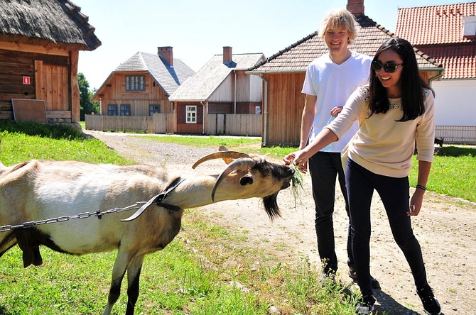 Amerykanie w skansenie