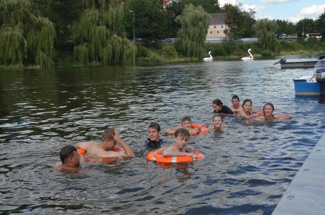 Wiślany kurs ratowników wodnych 