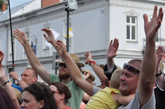 Koncert ŚDM w Nowym Sączu 