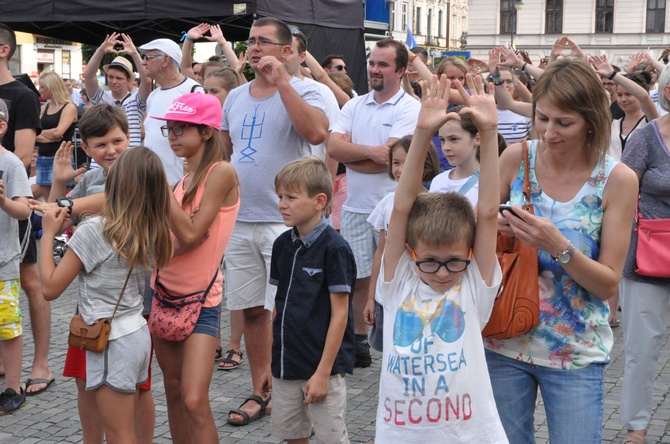 Koncert ŚDM w Nowym Sączu 