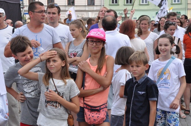 Koncert ŚDM w Nowym Sączu 