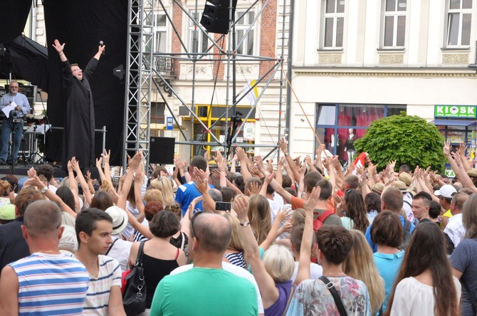 Koncert ŚDM w Nowym Sączu 