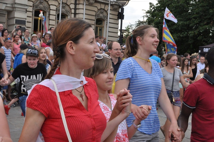 Koncert ŚDM w Nowym Sączu 