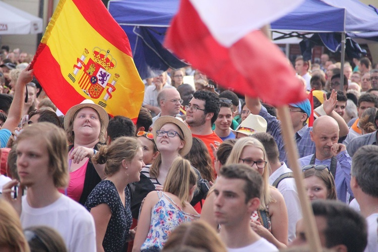 "Pożegnanie" na tarnowskim rynku