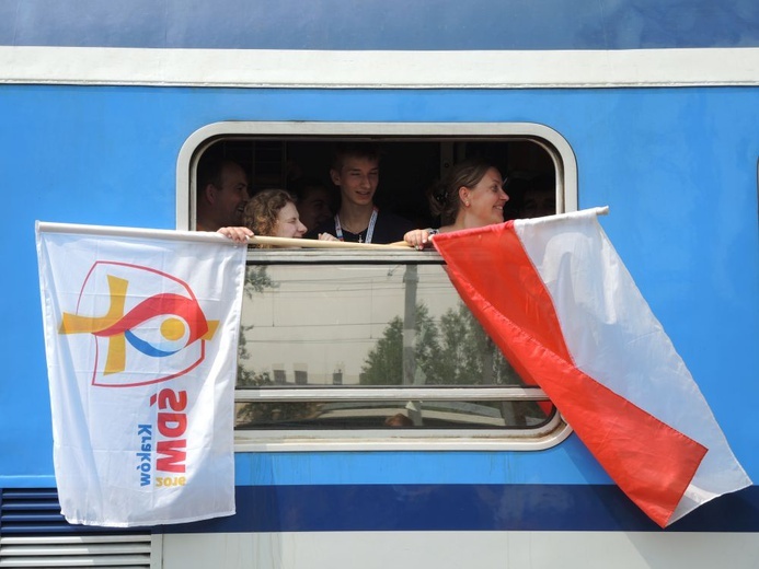 Pierwszy pociąg wyruszył z Bielska-Białej na ŚDM!