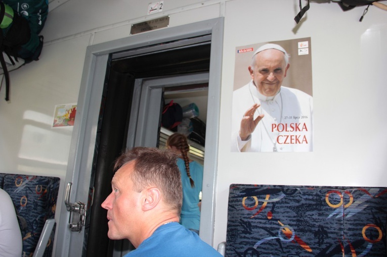 Podróż pociągiem specjalnym do Kokotowa