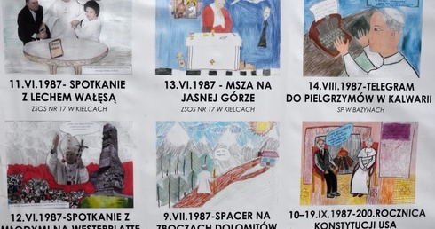 Kilometr z życia papieża