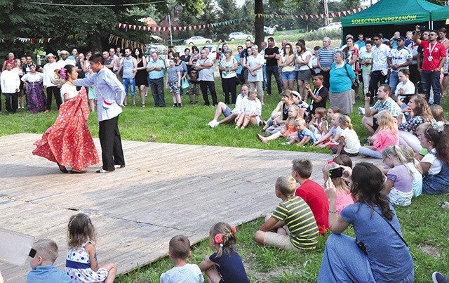 Festyn jakubowy był okazją do wspólnej zabawy. 