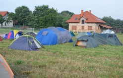 Pobudka i odprawa w Miasteczku Łowickim