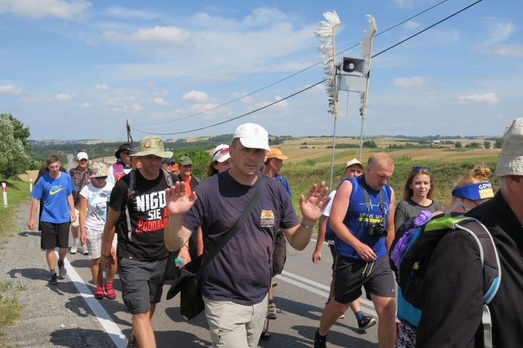 Piesi pielgrzymi z archidiecezji gdańskiej już w Krakowie