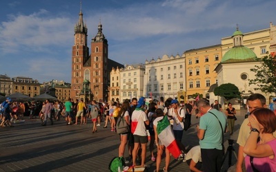 Piesi pielgrzymi z archidiecezji gdańskiej już w Krakowie