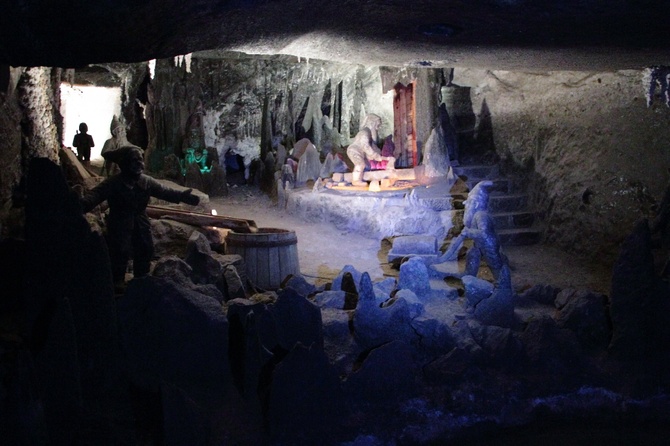 Pielgrzymi ŚDM w Kopalni Soli "Wieliczka"