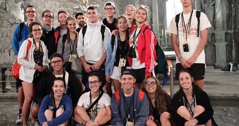 Pielgrzymi są nawet pod ziemią!