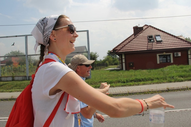 Łowicka młodzież na Błoniach w Krakowie