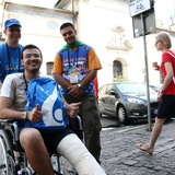 Pielgrzymi ŚDM na ulicach Krakowa