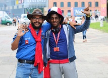 Jean-François Hivert i Watson Scott przyjechali na ŚDM z Francji.