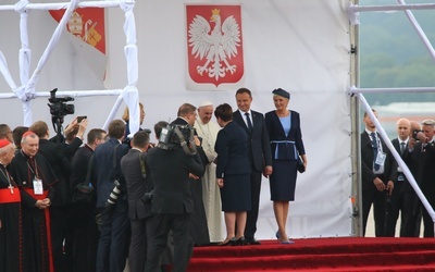 Papież Franciszek jest już w Polsce!