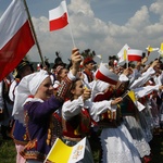 Pierwsze chwile papieża Franciszka w Polsce