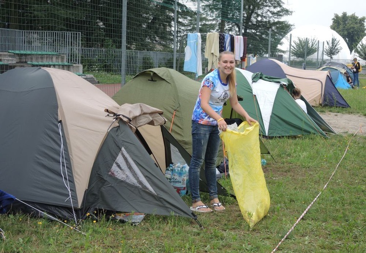 Bielsko-żywieckie miasteczko namiotowe pod Wawelem