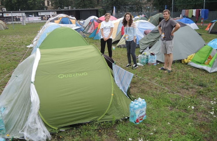 Bielsko-żywieckie miasteczko namiotowe pod Wawelem