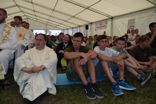 Pierwsza ŚDM-owa katecheza i Msza św. w Pobiedniku