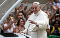 Papież Franciszek i Sokół ze Świdnika 