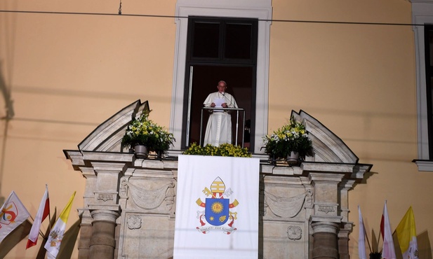 Franciszek w oknie Jana Pawła
