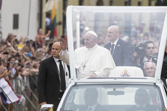 Franciszka przejazd ulicami Krakowa