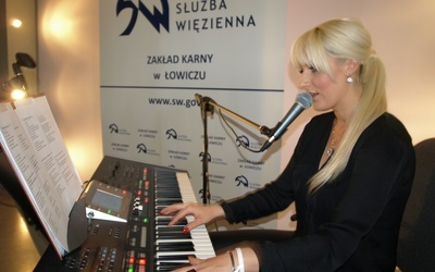 Ewa Smerecka wystąpiła w Zakładzie Karnym w Łowiczu