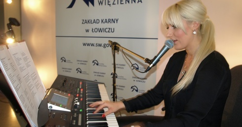 Ewa Smerecka wystąpiła w Zakładzie Karnym w Łowiczu
