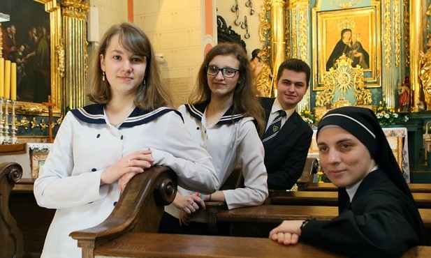 Franciszek odwiedził siostry prezentki w Krakowie