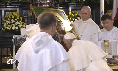 Papież Franciszek na Jasnej Górze