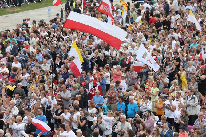 Jasna góra wita Franciszka