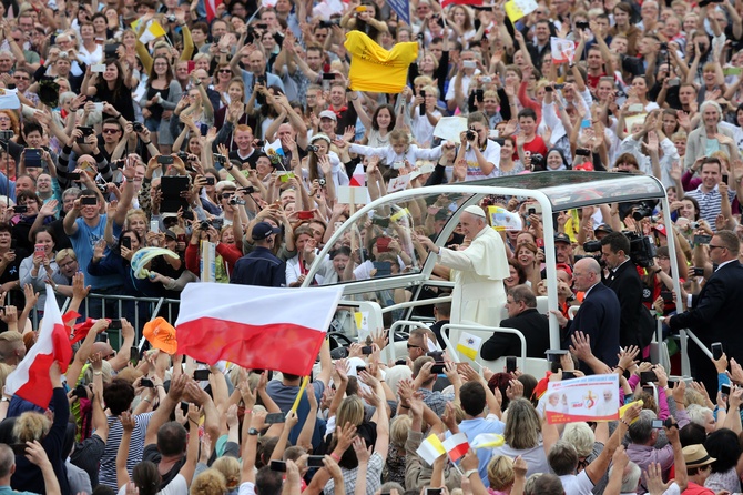 Jasna góra wita Franciszka