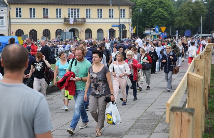 Franciszek u stóp Maryi