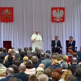 Franciszek i pielgrzymi z Lublina