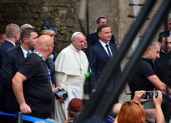 Franciszek i pielgrzymi z Lublina