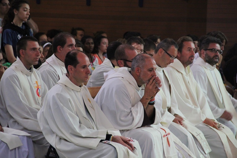 Msza św. pod przewodnictwem patriarchy Wenecji, abp. F. Moraglii.