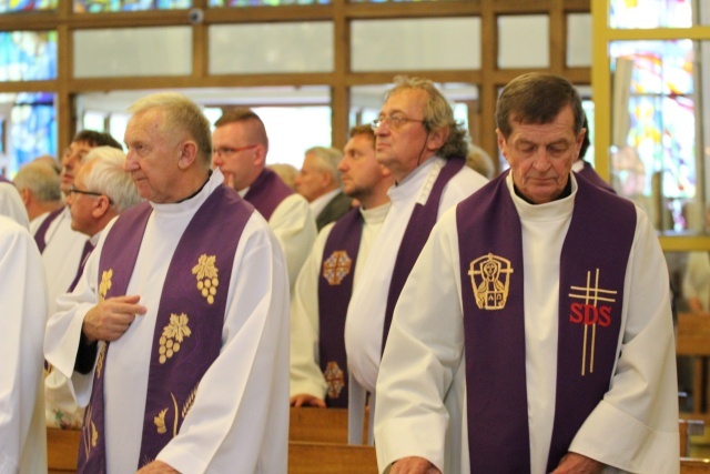 Ostatnie pożegnanie śp. ks. Tomasza Chudego w Bielsku-Białej